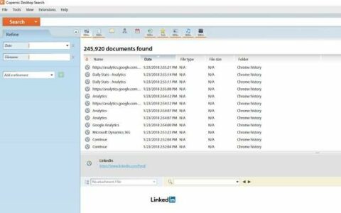 ultrasearch for email files