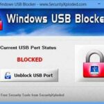 Aplikasi untuk Mengunci Port USB Komputer Windows USB Blocker