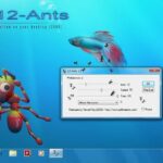 Menambahkan Semut yang Berjalan di Layar Desktop dengan 12-Ants